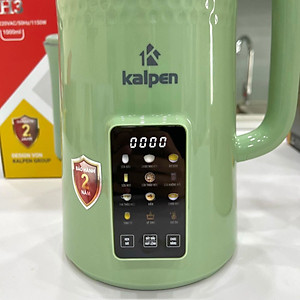 Máy làm sữa hạt mini Kalpen H3 H4 dung tích 1000ml công suất 1150W menu 12 chương trình chuẩn Đức - Hàng chính hãng