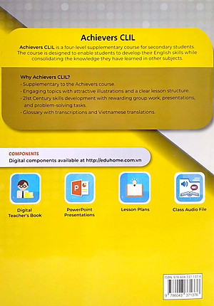 Achievers Grade 6 Student's Book With CLIL Book