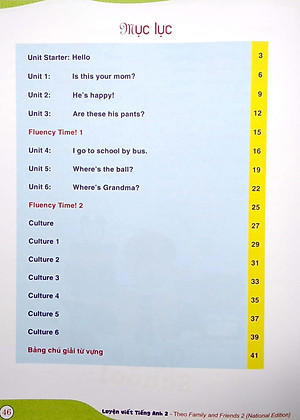 Luyện Viết Tiếng Anh Family And Friends 2 - National Edition