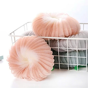 Bông Tắm Tròn Tạo Bọt Lưới PE Mềm Mịn, Kỳ Cọ Tẩy Da Chết Dễ Dàng - HÀNG CHÍNH HÃNG MINIIN