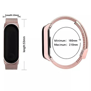 Miband 7 - Dây đeo Milanese thép lưới Xiaomi Mi band 7