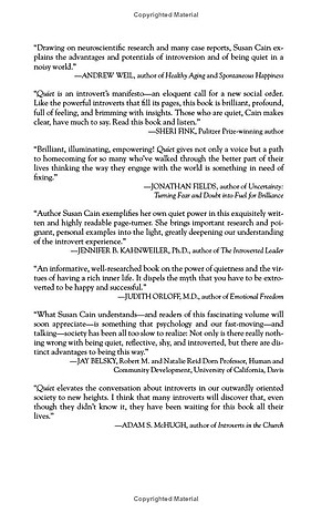 Sách Quiet: The Power Of Introverts In A World That Can't Stop Talking