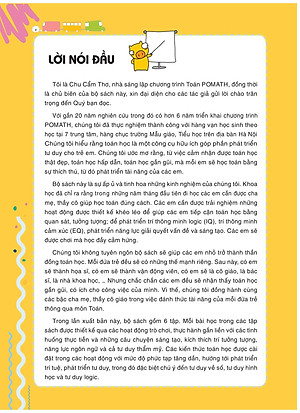 Sách POMath - Toán Tư Duy Cho Trẻ Em 4-6 Tuổi (Tập 6)