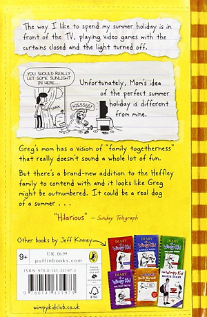 Truyện thiếu nhi tiếng Anh - Diary Of A Wimpy Kid 04 : Dog Days (Paperback)