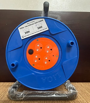 Ổ cắm kéo dài quay tay kiểu RULO TO LIOA QT30-2-15A 30m x 2 15A