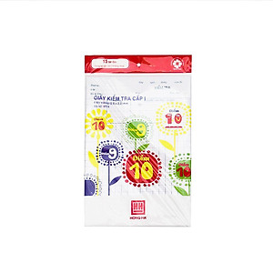 Giấy kiểm tra 4 ô ly Hồng Hà (4919)