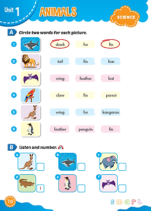 Bài tập Bổ trợ Tiếng Anh 4 i-Learn Smart Start