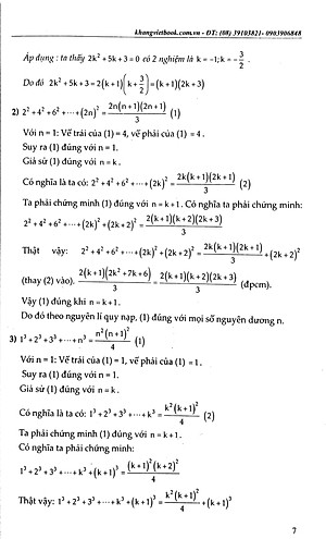 Sách Các Chuyên Đề Nâng Cao Và Phát Triển Giải Tích 11 (Tập 2)