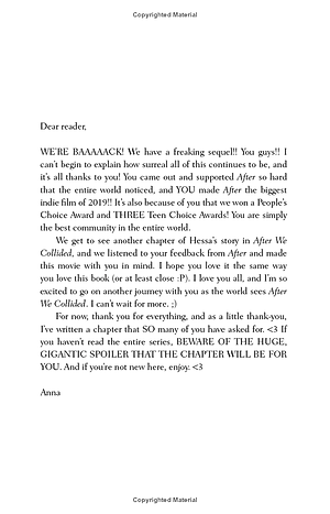 After We Collided (The After Series Book 2)