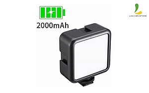 Đèn hỗ trợ quay phim chụp ảnh ULANZI VL49 - Đèn Led chuyên dụng cho máy ảnh và điện thoại - Hàng nhập khẩu