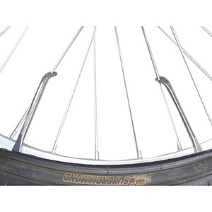 Bộ 2 Thanh Nạy Móc Lốp Xe Đạp Giúp Vá Lốp Săm Xe Đạp Chất Liệu Thép Không Gỉ (dài 12cm) MaiLee