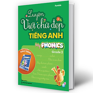 Sách Luyện viết chữ đẹp tiếng Anh My Phonics grade 2