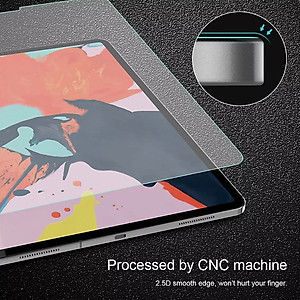 Miếng dán màn hình kính cường lực Gor 9H+ Dành Cho iPad Series (mỏng 0.2 mm, vát cạnh 2.5D, chống trầy, chống va đập) - Hàng Chính Hãng