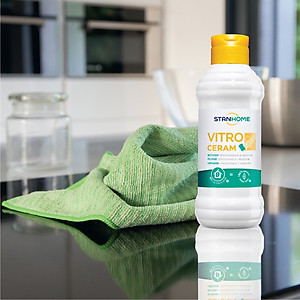 Kem làm sạch bếp điện từ, bếp hồng ngoại chiết xuất từ tự nhiên Stanhome Vitro Ceram 250ml/chai