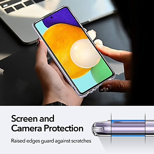 Ốp lưng silicon dẻo cho Samsung Galaxy A53 5G trong suốt mỏng 0.6mm hiệu Ultra Thin độ trong tuyệt đối chống trầy xước - Hàng nhập khẩu