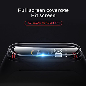 Miếng dán phim TPU mềm bảo vệ toàn màn hình cho đồng hồ miband 4/ miband 5