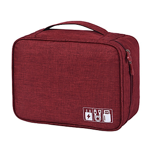 Túi Đựng Phụ Kiện Công Nghệ Chống Nước, Chống Sốc Cao Cấp – Chọn Màu - Túi Bảo Vệ Phụ Kiện Điện Thoại Máy Tính Bảng Laptop Tai Nghe Cáp Sạc Củ Sạc Pin Dự Phòng Chính Hãng Dododios