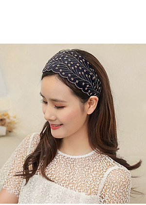 Bờm ren lưới bản to cá tính BN123 và các mẫu khác