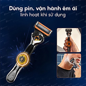 Dao cạo râu dùng pin 5 lưỡi kép Gillette Proglide 5 Power (1 cây) - Hàng chính hãng