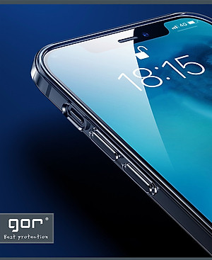 Ốp Lưng Trong Suốt GOR TPU Dành Cho iPhon.e 14 / 14 Plus  / 14 Pro / 14 ProMax - Hàng Chính Hãng