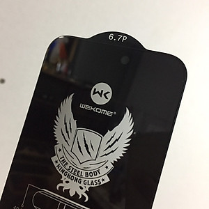 [ 14Pro ; 14 Pro Max ] Cường lực chống nhìn trộm full màn hình cho iP14 Wekome Kingkong 4D WTP-012 _ Hàng chính hãng