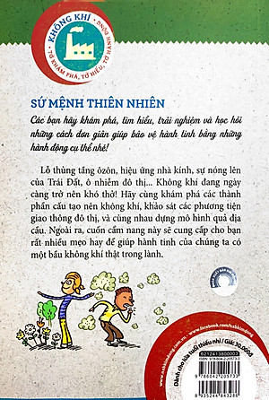 Sách Không Khí - Tớ Khám Phá, Tớ Hiểu, Tớ Hành Động - Công Dân Nhí Bảo Vệ Tự Nhiên