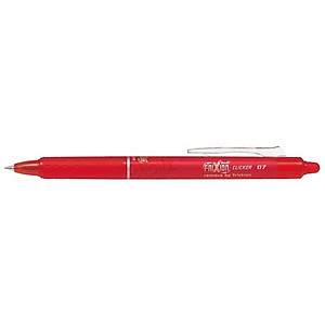 Bút Bi Bấm Xóa Được Pilot Frixion 0.7mm - Màu Đỏ