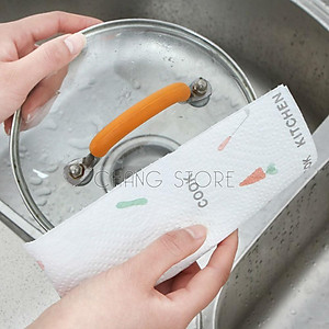 Cuộn Giấy Lau Nhà Bếp Đa Năng GROFA Nhiều Cỡ - Hàng Chính Hãng ( Họa tiết ngẫu nhiên)