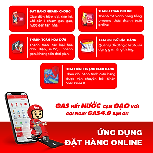 Gas4.0 &more [E-voucher] - Voucher giảm giá 50k cho sản phẩm bình Gas 12kg