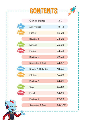 Bài tập bổ trợ Tiếng Anh 3 i-Learn Smart Start