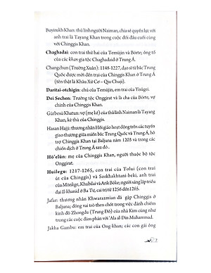 Sách Thành Cát Tư Hãn Người Chinh Phục Thế Giới