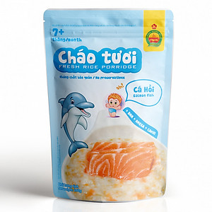 Cháo Tươi Cá Hồi Rong Biển Cây Thị