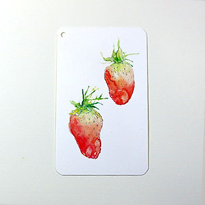 Giấy vẽ màu nước postcard (8 x 13) cm lên màu đẹp không cong, giấy màu trắng kem, 40 tờ giấy dày 280gsm AT788 Green Art - Hàng chính hãng