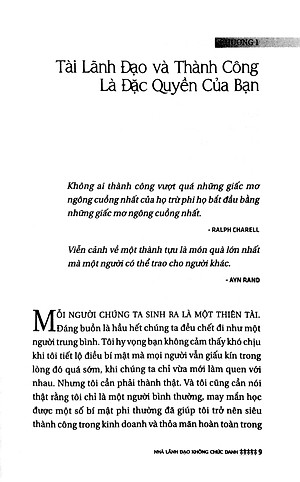 Nhà Lãnh Đạo Không Chức Danh (Tái Bản 2022)