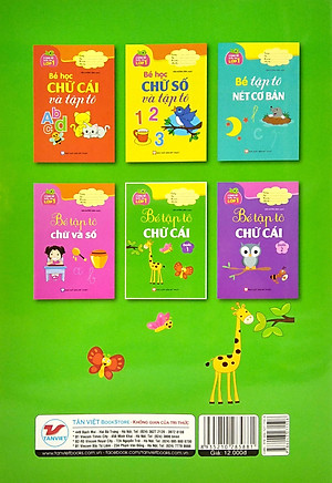 Cùng Bé Bước Vào Lớp 1 - Bé Tập Tô Chữ Cái - Quyển 1