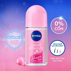 Lăn Ngăn Mùi Nivea Shaveless Ngọc Trai Đẹp Quyến Rũ 50ml - 98500
