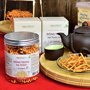 Đông trùng hạ thảo sấy thăng hoa hộp (30gr) lọ nhựa tiện lợi