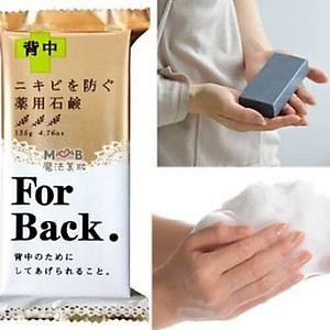 Xà phòng tắm ngừa mụn lưng cao cấp For Back Nhật Bản + Tặng 5 túi zipper 15x20cm