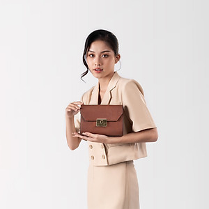 Túi Lata ( Thời trang nữ đi chơi size 20 - Túi đeo chéo da  HN100 )