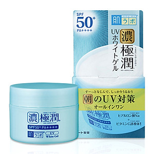 Kem dưỡng ẩm chống nắng ban ngày dạng gel Hada Labo Koi-Gokujyun UV White Gel SPF50+ PA++++ 90g