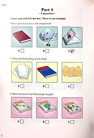 Sách Cambridge Young Learner English Test Flyers 8: Student Book