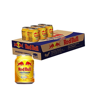 Thùng 24 lon nước tăng lực RedBull Extra 250ml