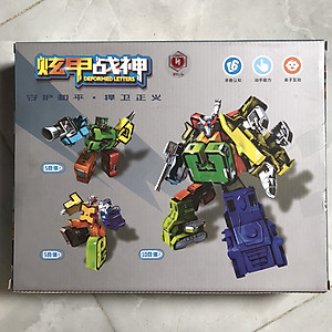 Đồ Chơi Lắp Ghép Bộ Chữ Số Biến Hình Từ 0 1 2 3 4 5 6 7 8 9 Thành Robot - Đồ Chơi Trẻ Em HT SYS - Đồ Chơi Xếp Hình