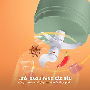 Máy xay tỏi ớt cầm tay Elmich PBE-8659 - Hàng chính hãng