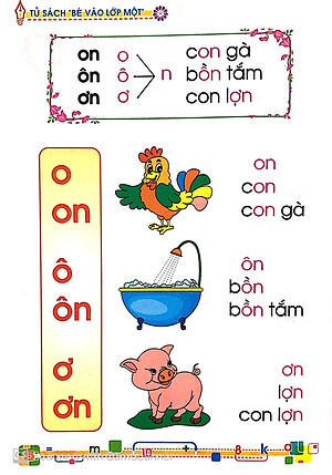 Tủ Sách Cho Bé Vào Lớp Một - Bé Vào Lớp Một - Bé Tập Tô Và Tập Ghép Vần - Tập 2
