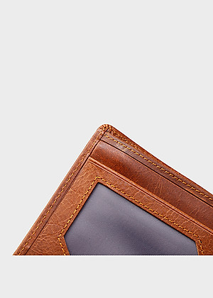 Ví nam da bò Lata ( Thời trang nam - Ví da thật LVN56 )