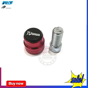 Ốc Gắn Chân Gương Cho Xe Máy Đủ Màu Kèm Ốc 10 ly Thuận Ngược 