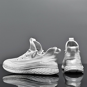 Giày thể thao nam, giày chạy bộ đế êm nhẹ, thoáng khí đế cao su đúc, chống trơn trượt hạn chế mòn – BEE GEE – GNA1022