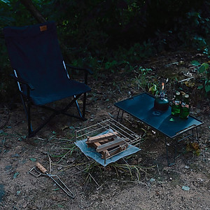 Giá đốt củi dã ngoại gấp gọn Campingmoon Solo-202