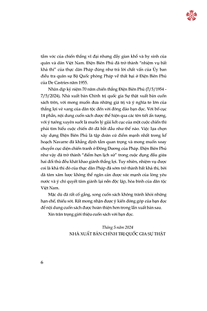 Điện Biên Phủ nhiệm vụ bất khả thi (bản in 2024)